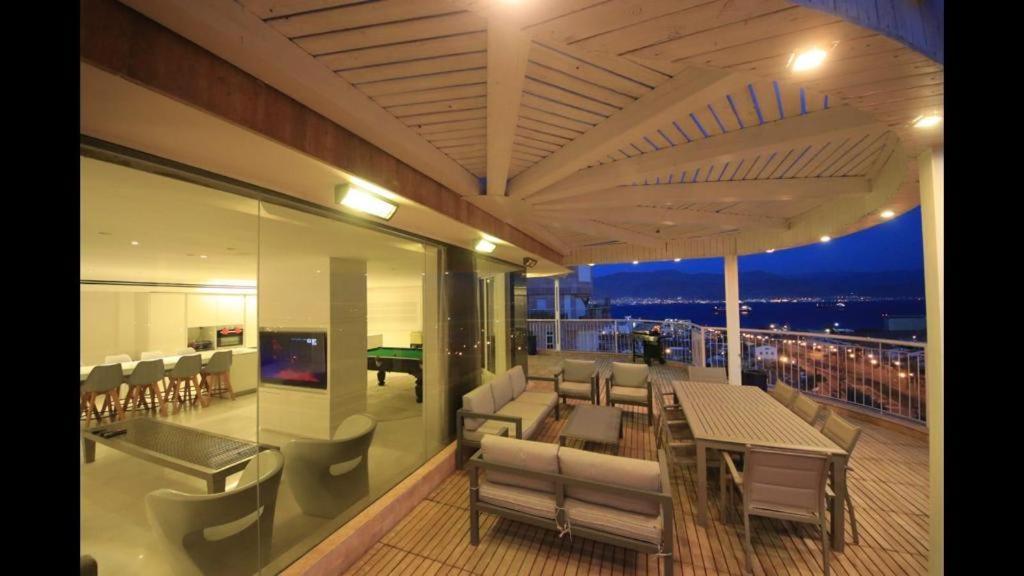 Exclusive Amdar -Residence Luxury Penthause With Privat Roof Pool Near The Sea -Best Sea View Эйлат Экстерьер фото